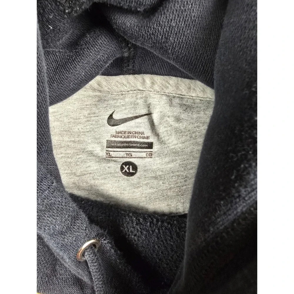 Nike Pittsburgh Steelers Hoodie Mens XL Black NFL Football Pullover Fleece *Read